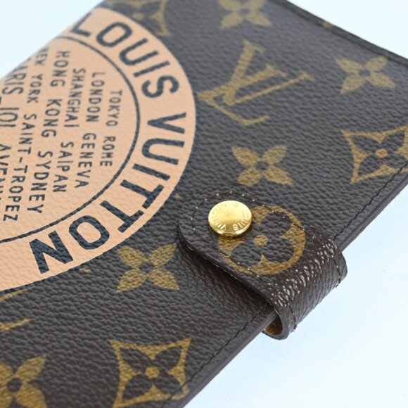 Authentic LOUIS VUITTON Monogram T&B Agenda PM Day Planner Cover bsj384-111325 - Picture 5 of 15